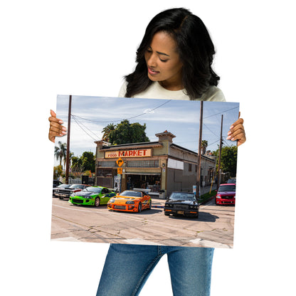 Fast House Toretto's Market Poster