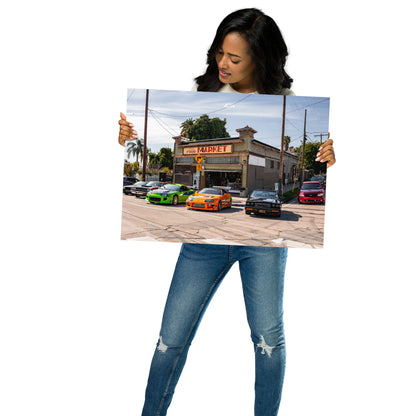 Fast House Toretto's Market Poster