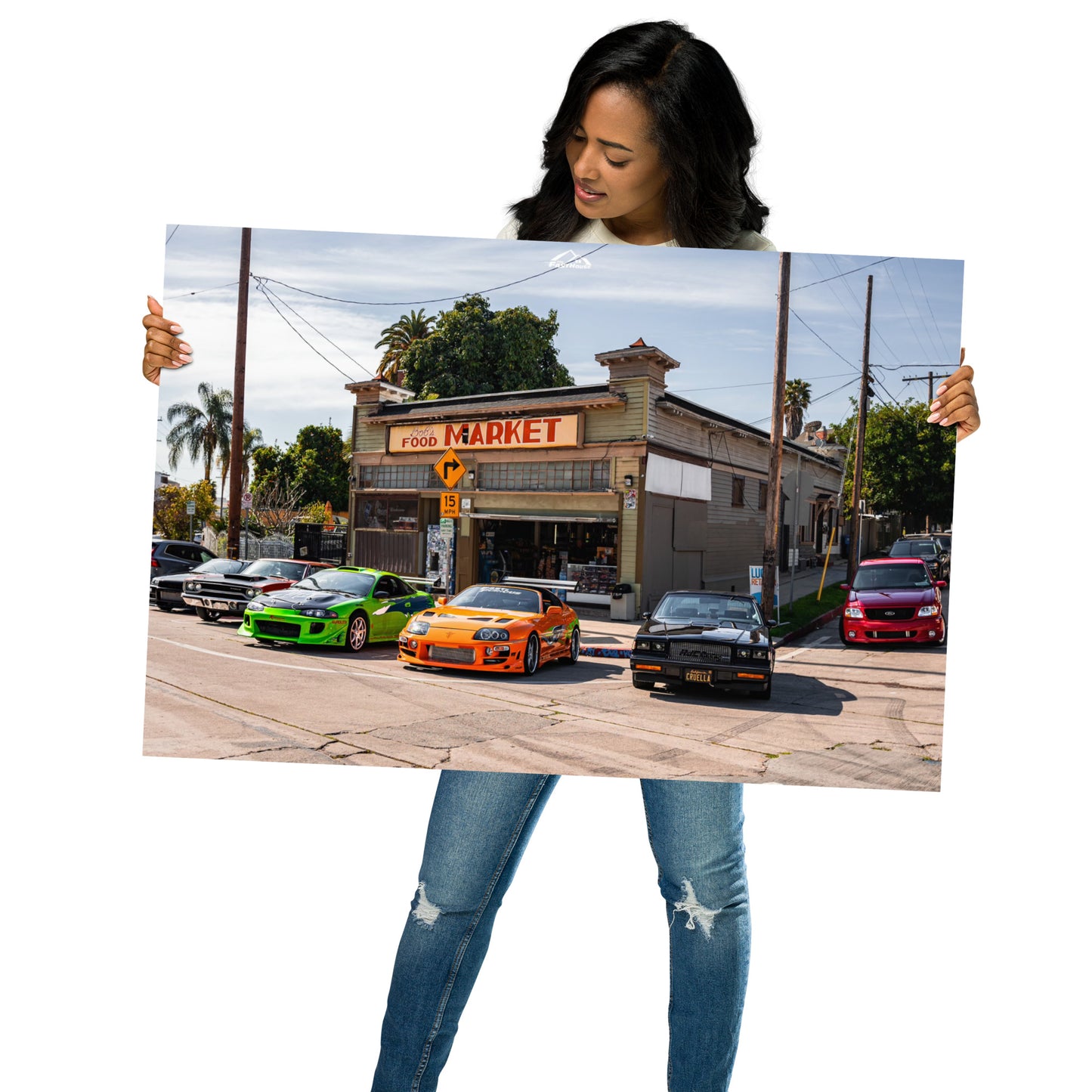 Fast House Toretto's Market Poster